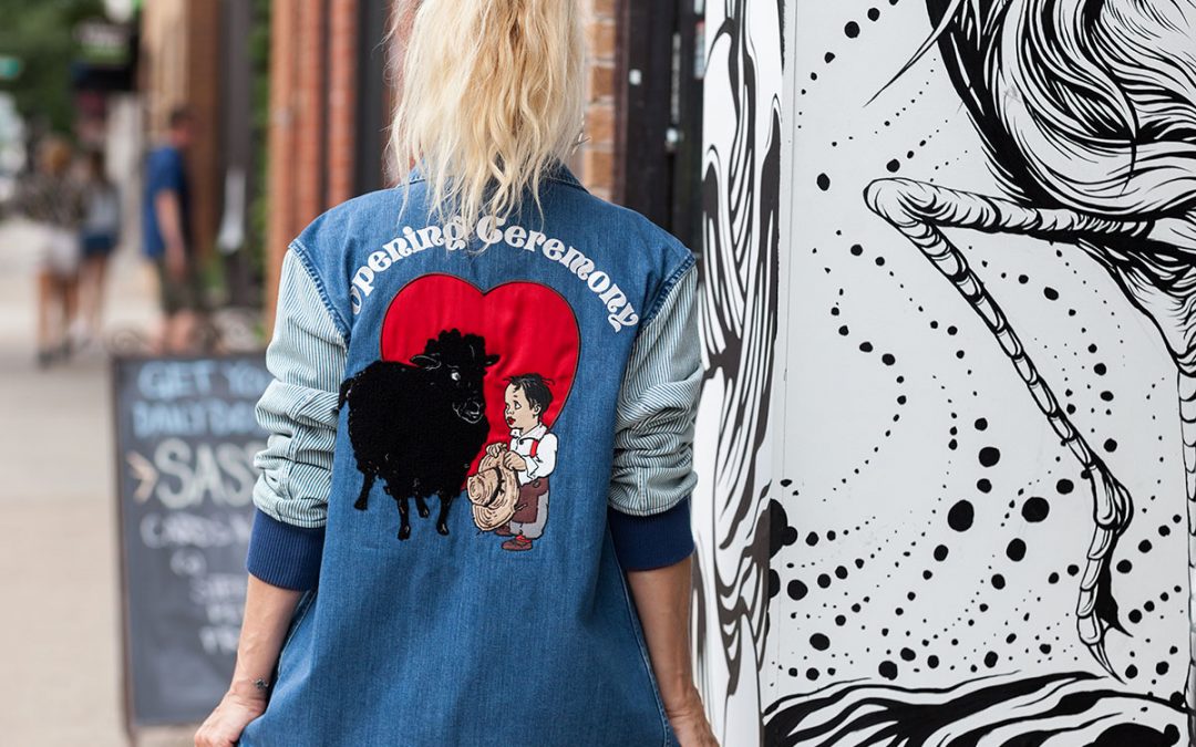 MY SIGNATURE LOOK: LACE + DENIM FROM FELT