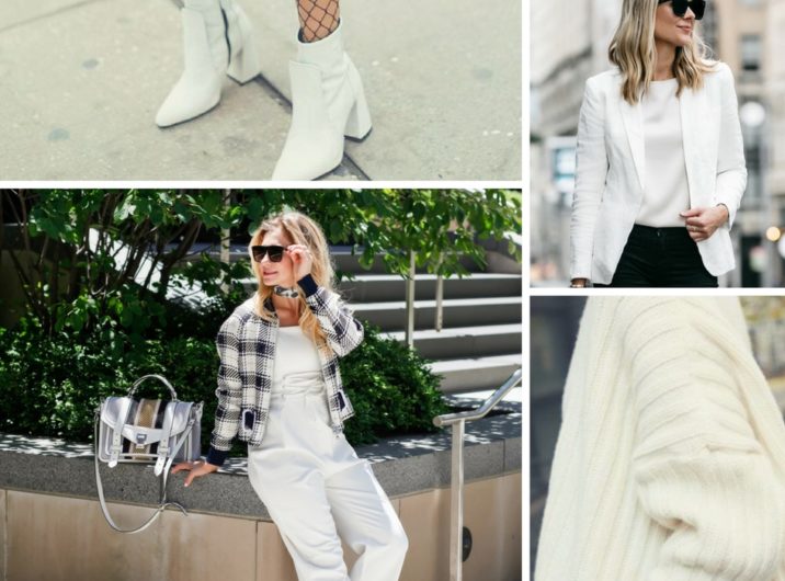 WHITE TRANSITINOAL WARDROBE STAPLES TO BUY