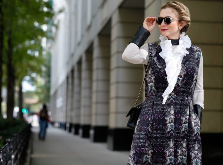 HOW TO STYLE A STATEMENT VEST