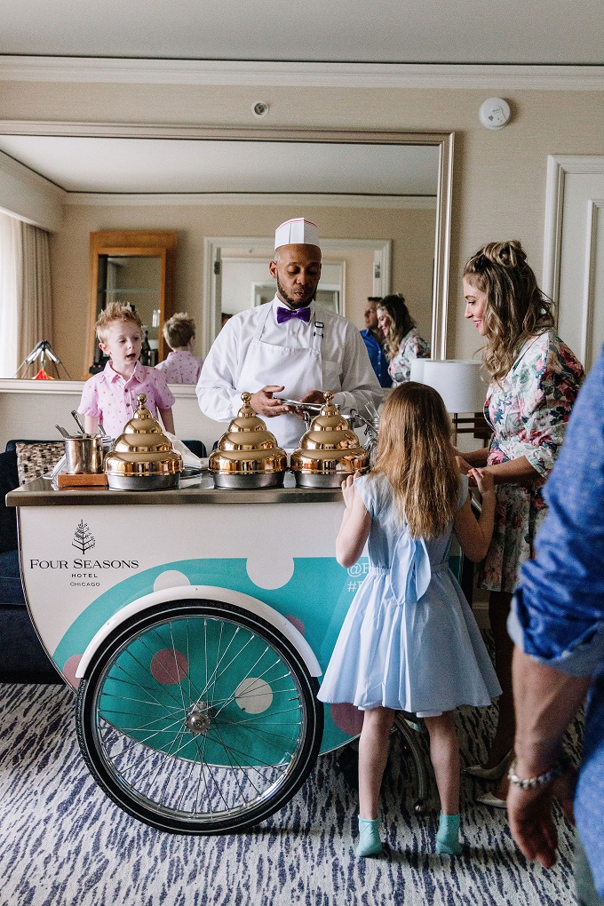 Four Seasons Ice cream cart