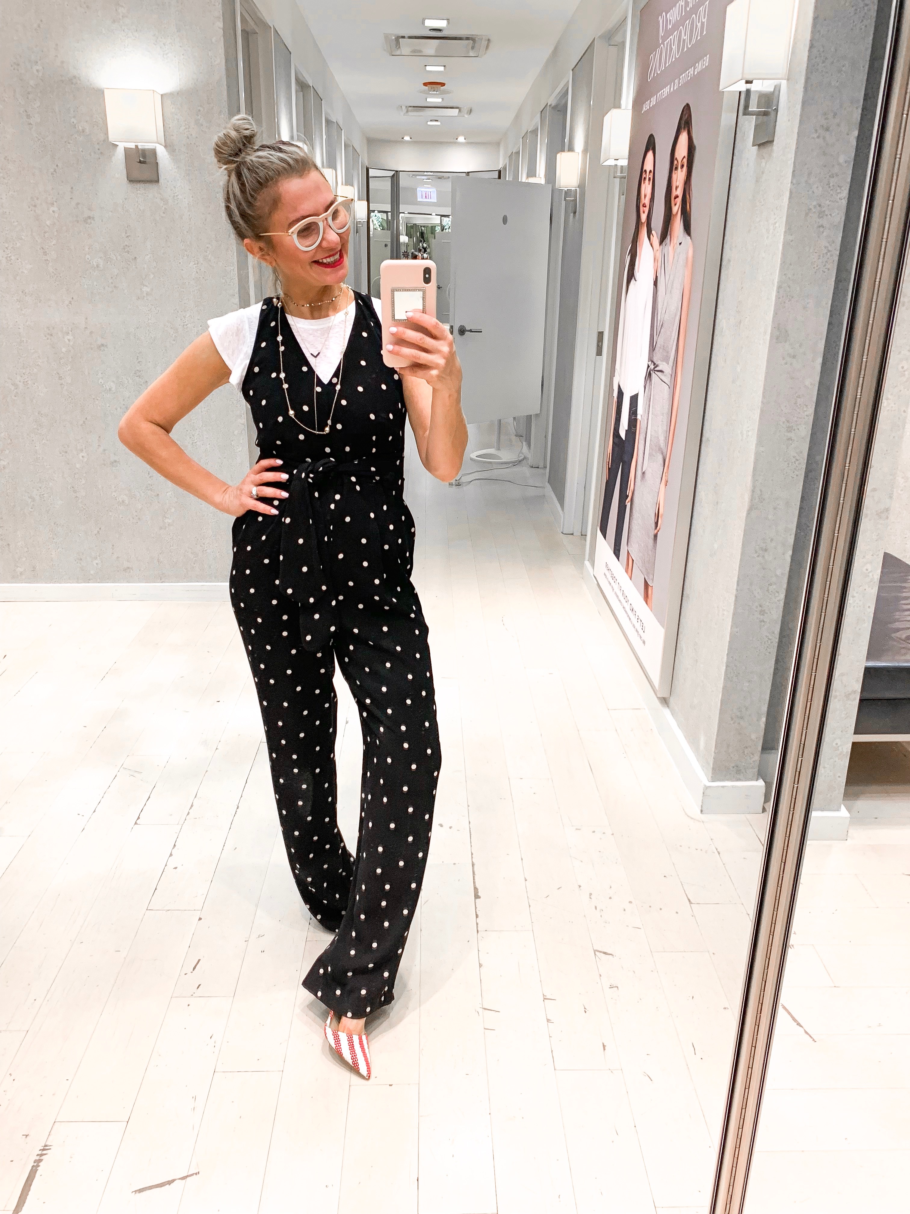 POLKA DOT JUMPSUIT