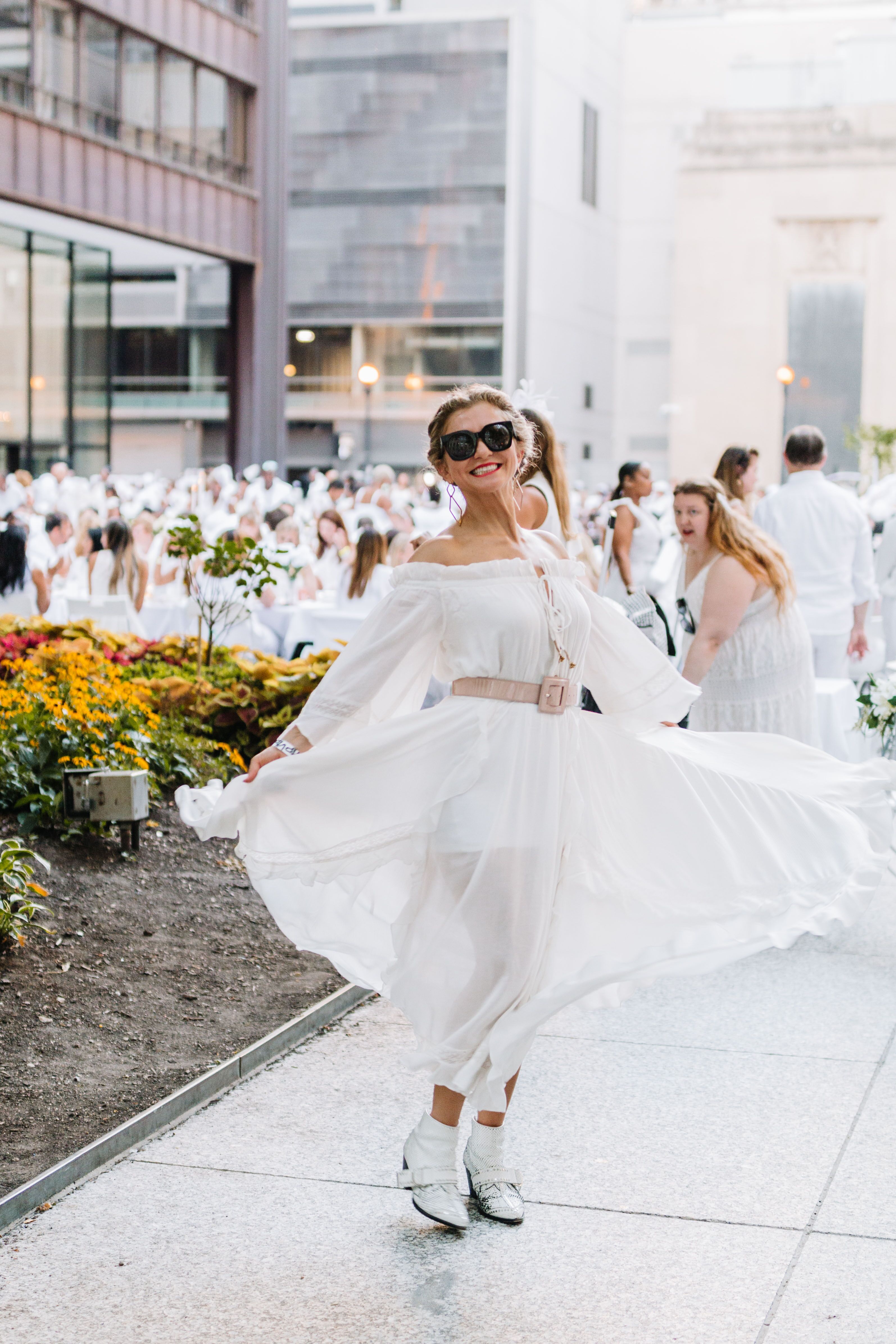 Best sellers DINER EN BLANC BOHO WHITE DRESS