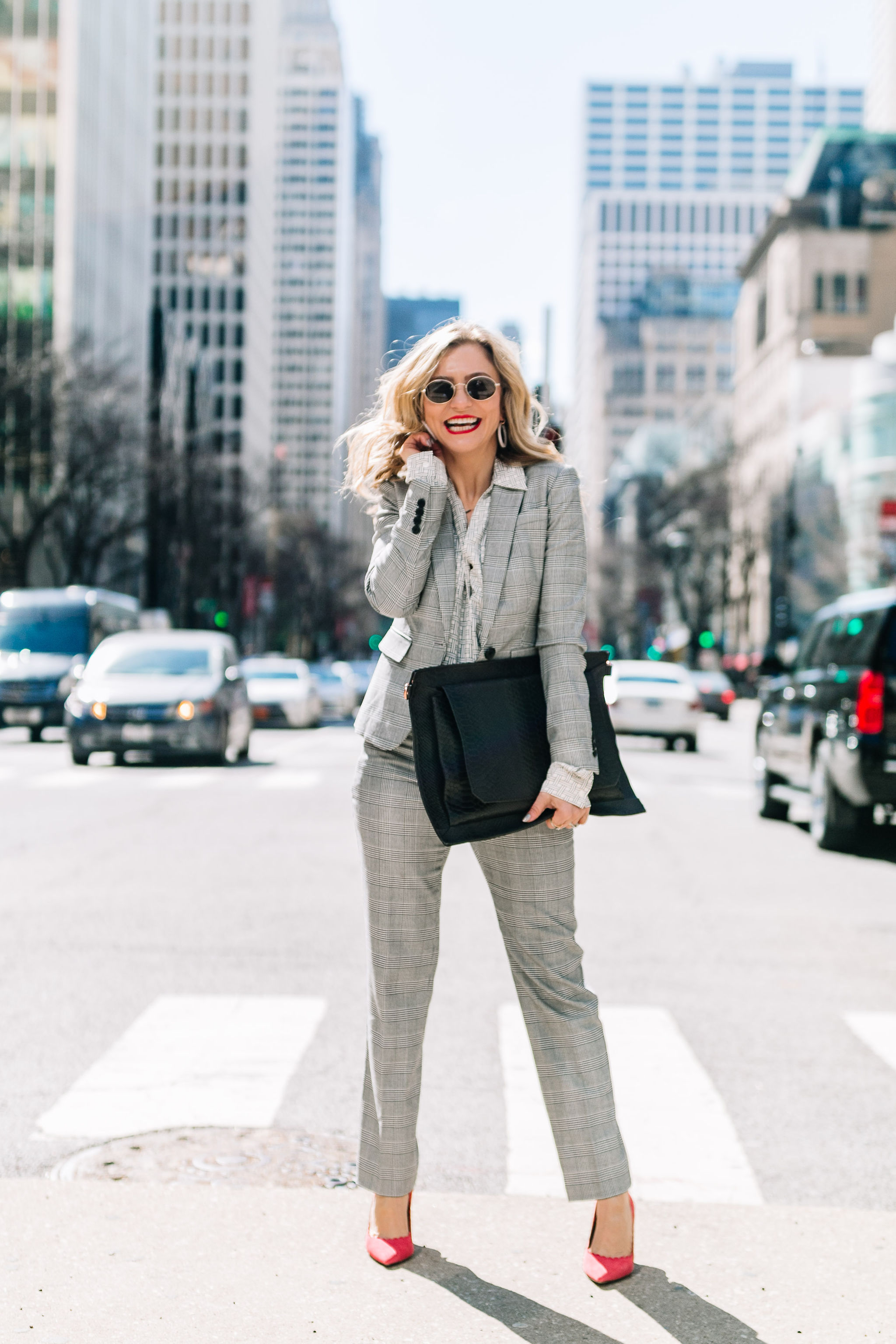 NEW WAYS TO STYLE SUITS: PLAID SUIT MICHIGAN AVENUE