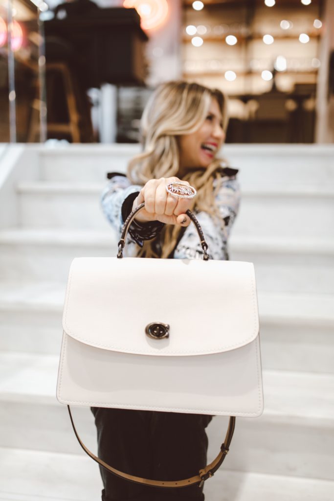 WHITE COACH HANDBAG