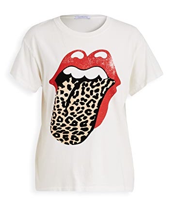 rolling stones leopard tongue tee