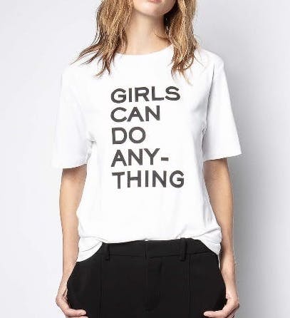 feminist graphic tee