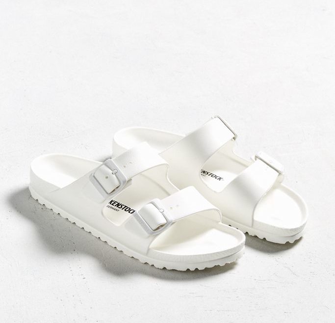 white birkenstocks