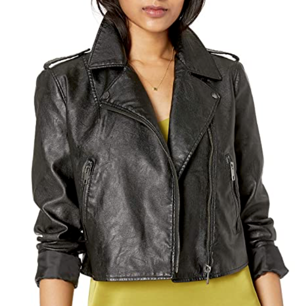 AMAZON FAUX LEATHER JACKET