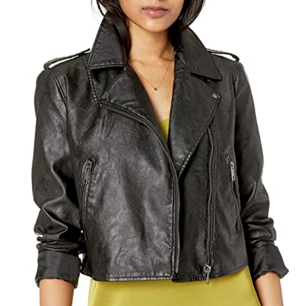 amazon faux leather jacket