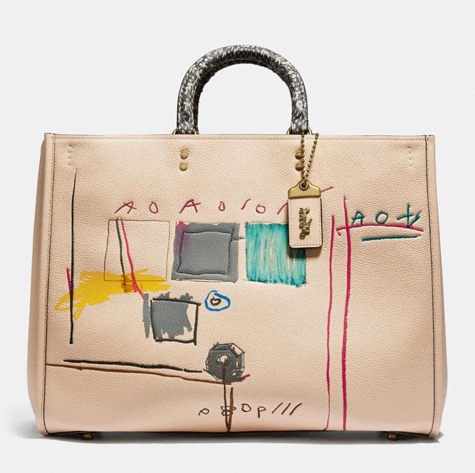 coach basquiat tote bag