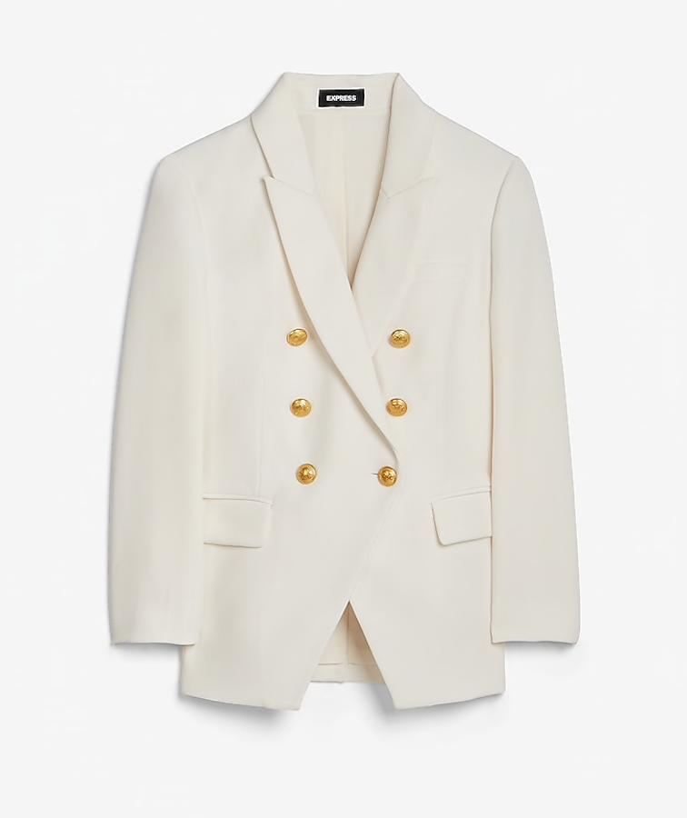 Express White Blazer