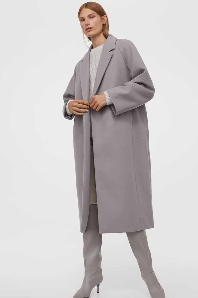 grey overcoat fall jackets