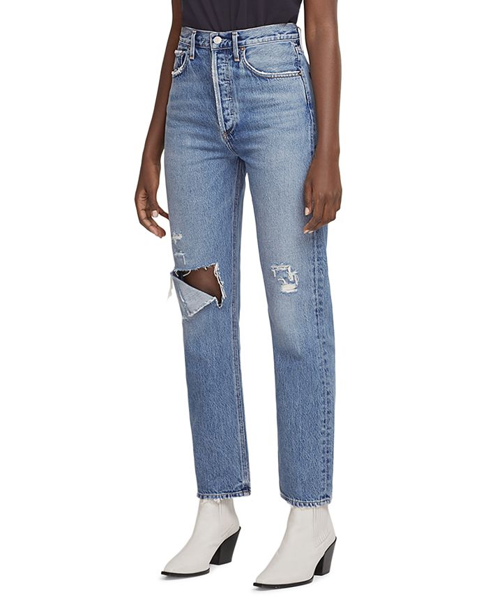 agolde 90s straight leg denim