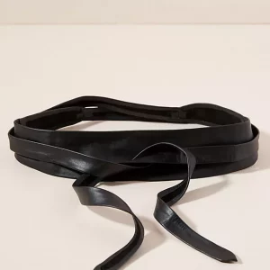LEATHER WRAP BELT